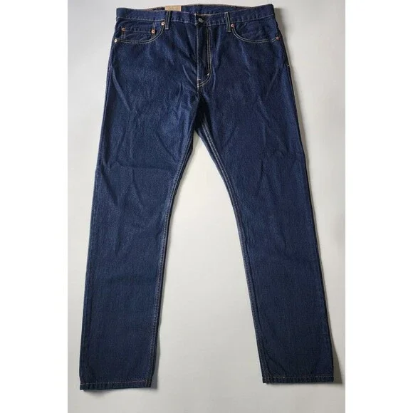 Levi's 512 Jeans Mens Size 38x32 Lot of 2 Slim Taper Stretch Medium Blue Denim - Picture 2 of 16